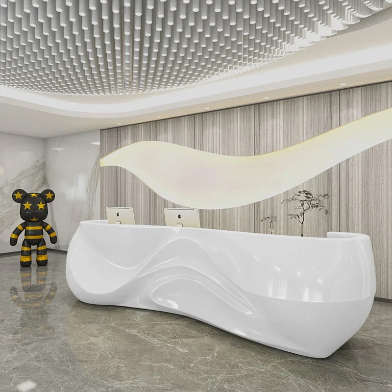 Роскошная стойка регистрации отеля магазин одежды современная барная салон