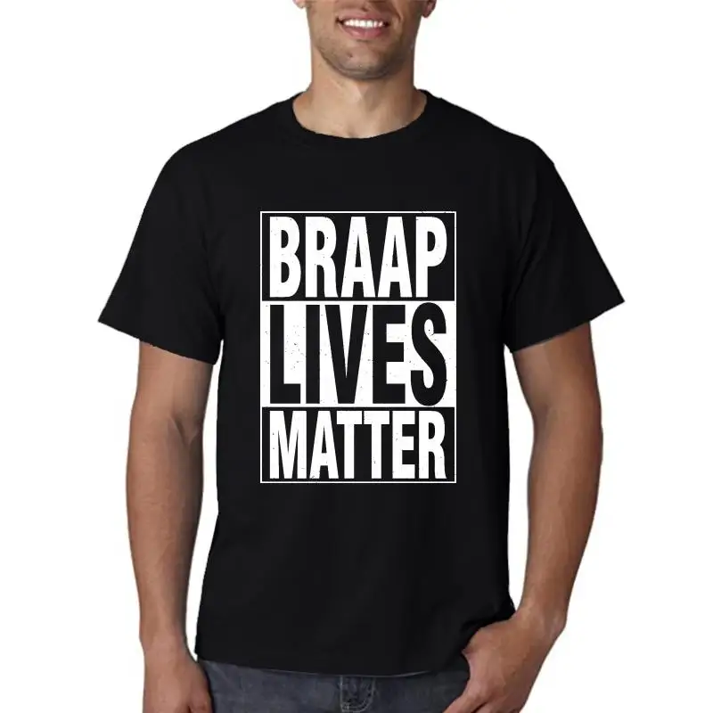 Braap Lives Matter Shirt for Dirtbike Snowmobile Rider-RT