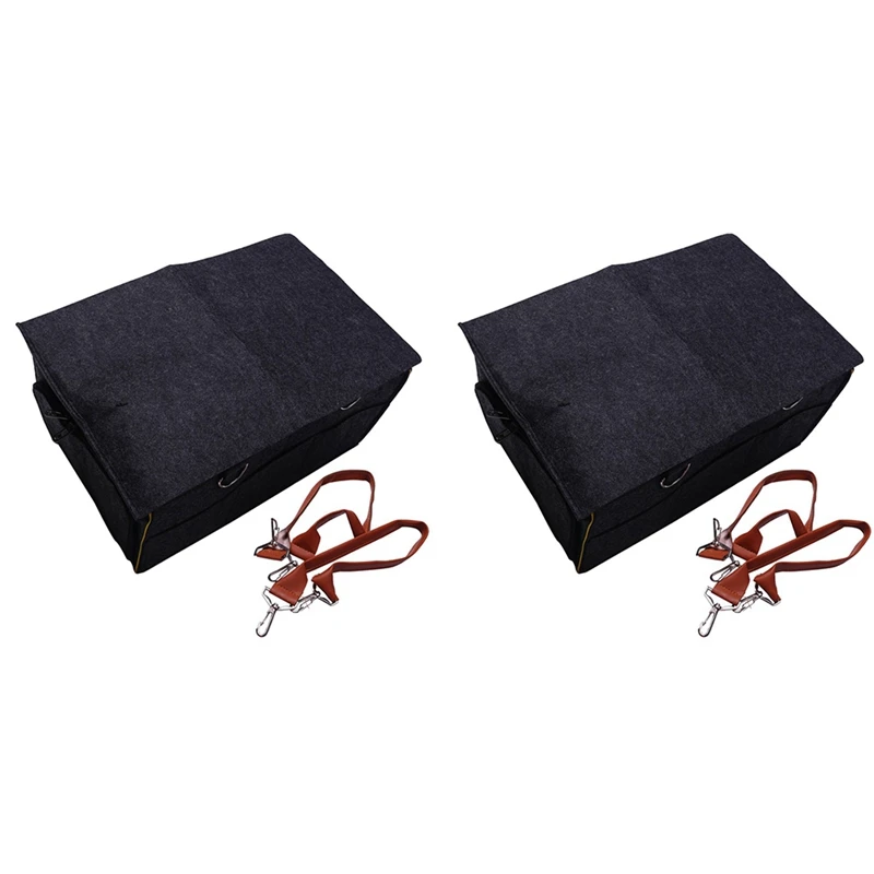 

2X Portable Baby Diaper Caddy Organizer Tote Nappy Caddy Organizer Large Size Nursery Essentials Storage Bins