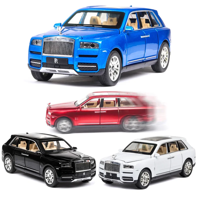 

1:24 Rolls-Royce Cullinan Car Model Metal Model Car Alloy Die-casting Car Children's Toy Gift Collectibles Free Shipping
