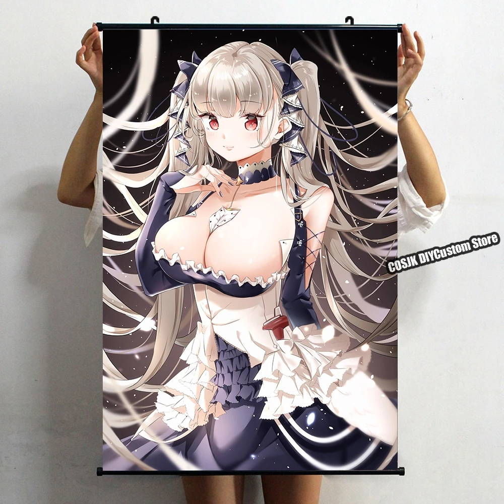 

Anime Game Azur Lane Formidable Poster Wall Scroll Home Decor Living Room Decoration Collectible Art Holiday Gifts