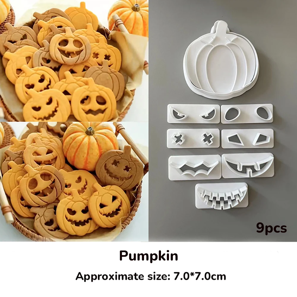 

Формочки для печенья тыква PLA 9 шт