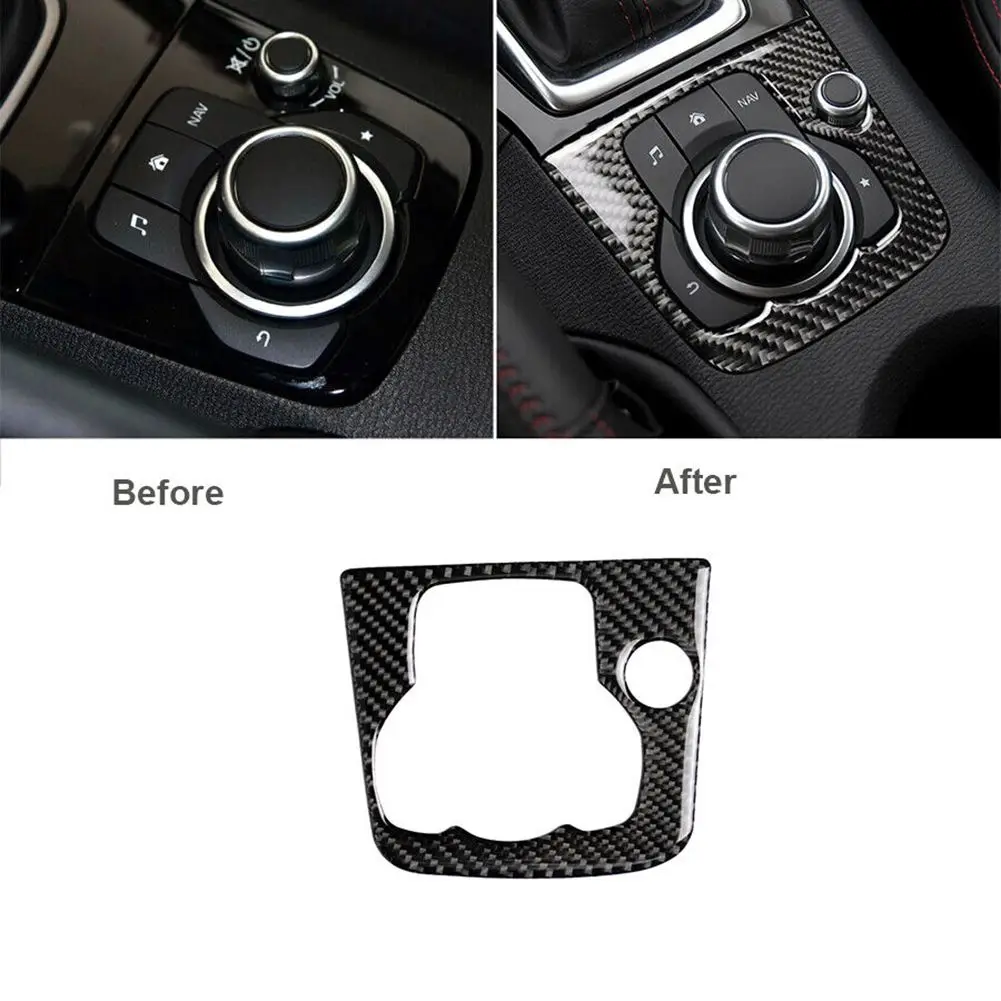 

Car Panel Trim Panel Trim Car Multimedia Panel Trim Car Stickers Carbon Fiber Sticker Car Accessories Durable High Quality
