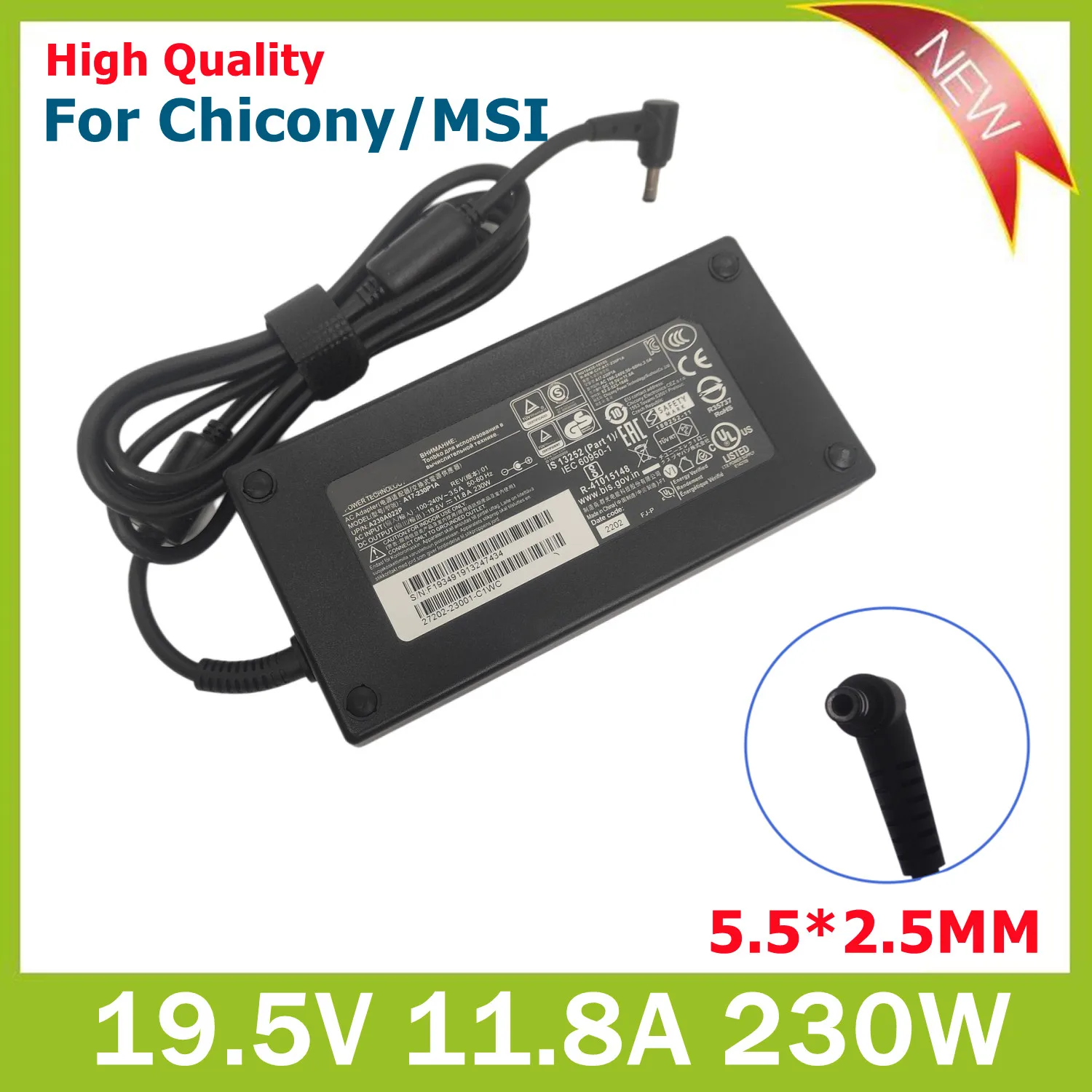 For Msi Gs75 Stealth-248 8sg Gs65 P65 For Charger