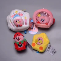 detachable japanese genuine kirby cloud house tomato car stuffed toy pendant sanrio my melody anime plushie sanrio key chain
