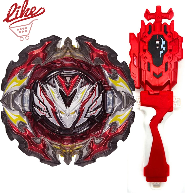 

Laike DB B-195 Prominence Valkyrie Spinning Top B195 Bey with Launcher Handle Set Toys for Children