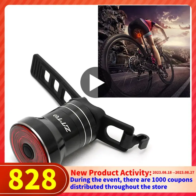 

Bike Taillight IPX6 Waterproof Riding Rear Light USB rechargeable lamp MTB Bike Light Bicycle Light 6 modes bicycle accessories