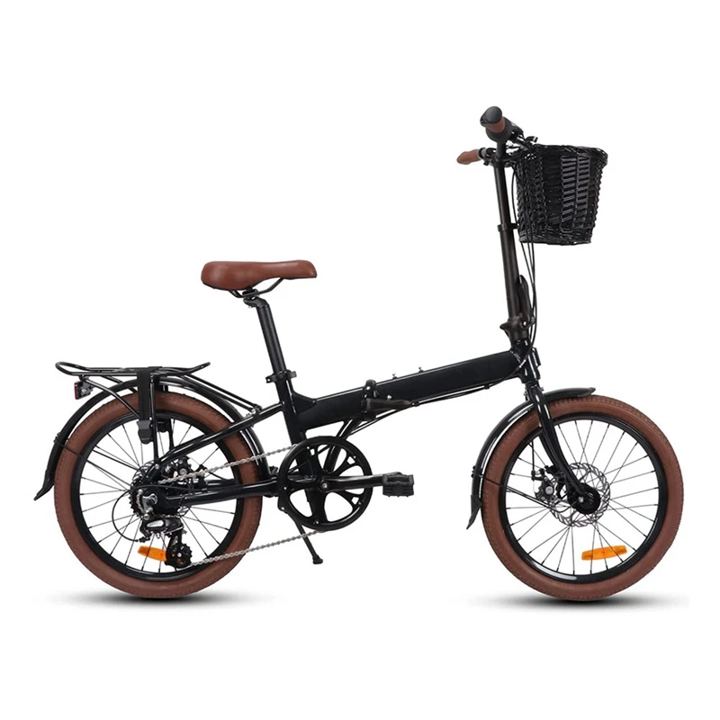 Basket With Straps For 12-16 Inch Cruiser/city Bikes Children's Bicycle