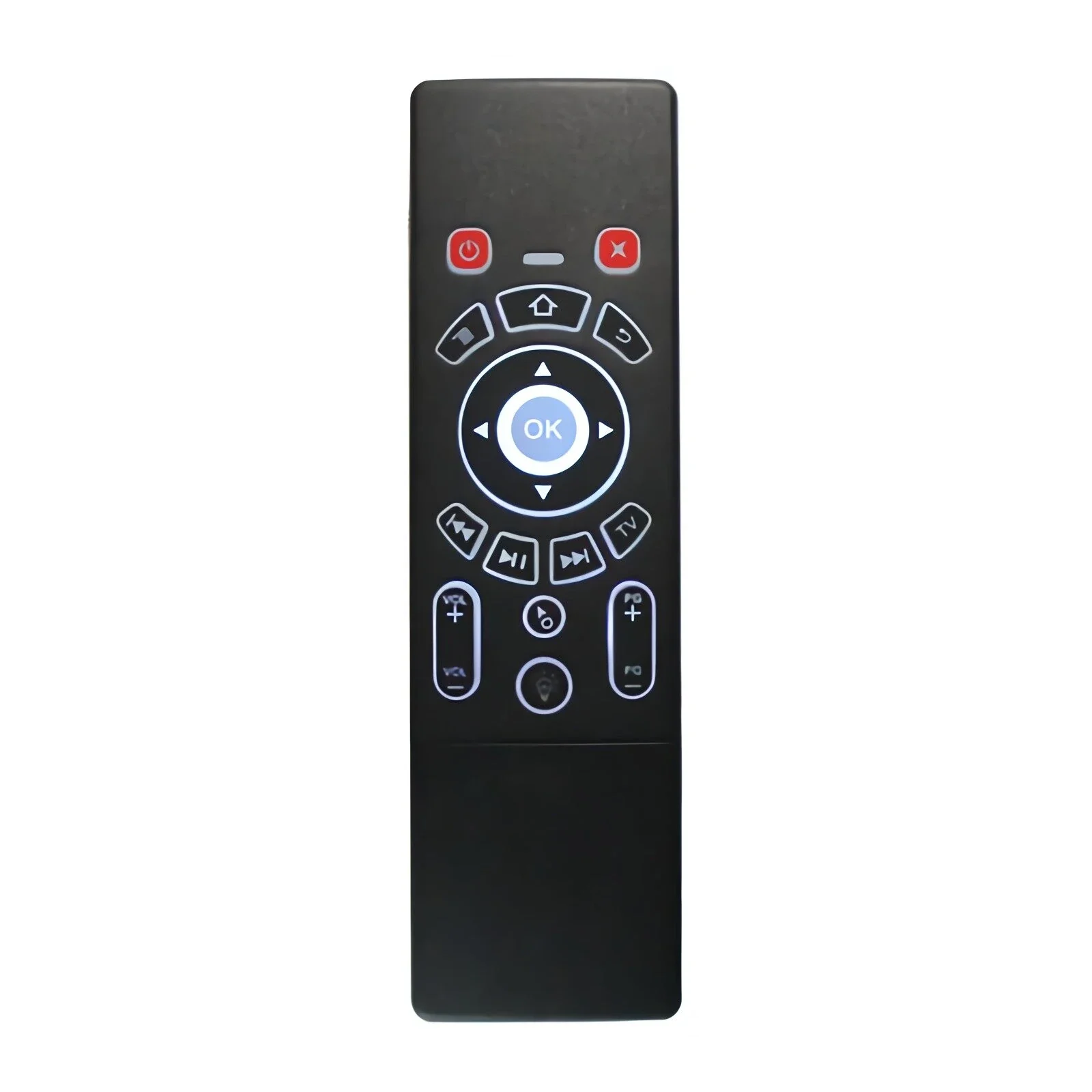 

T6C Air Mouse Rainbow Backlit Keyboard with Touchpad 2.4Ghz Wireless Remote Control for Smart TV Box/Projector/Mini PC