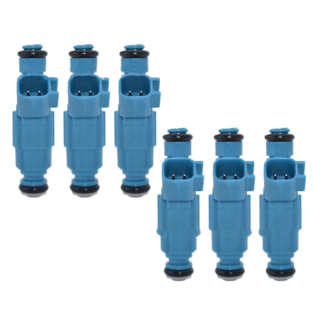 6шт 0280155972 Топливные форсунки подходят для Liberty 3.7L V6 2002-2003 гг. 53031099 Автомобильные