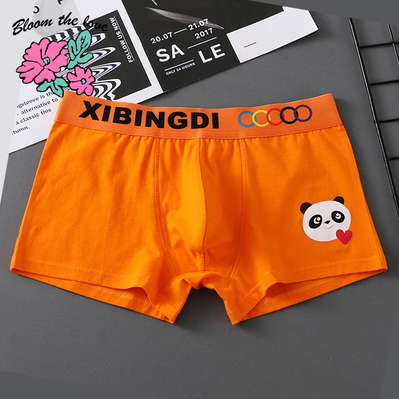 Трусы-боксеры Bloom the love мужские хлопковое нижнее белье в стиле панды удобные