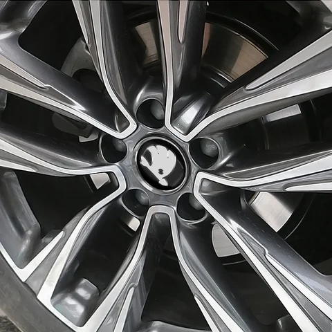 4 Шт., 56 Мм, Наклейки На Обод Колеса Для Skoda Octavia MK2 MK1 2 3 A5 A7 A8 Fabia Karoq Superb Rapid Kamiq