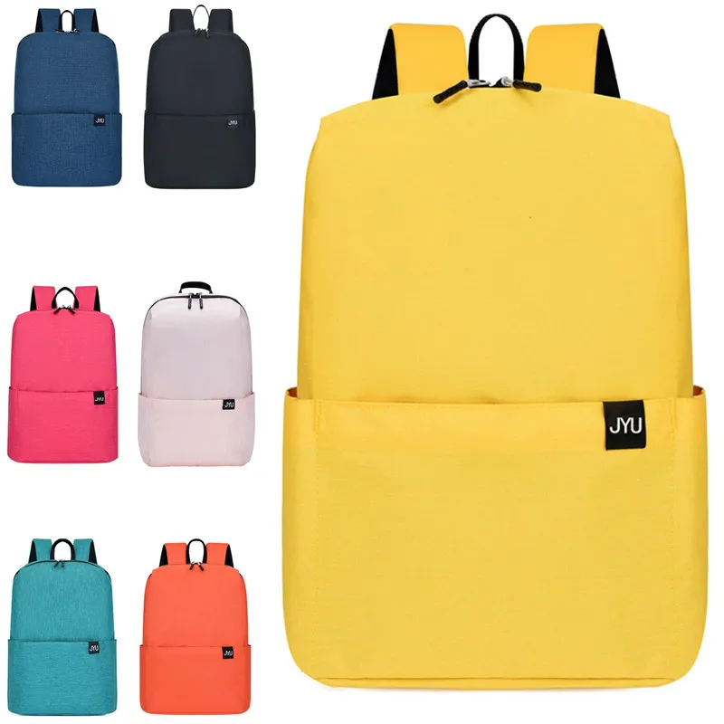 

Women Waterproof School Bags Multi-color Student Men Female Backpacks Backpack Zipper Casual Travel Rucksack Portable Laptop