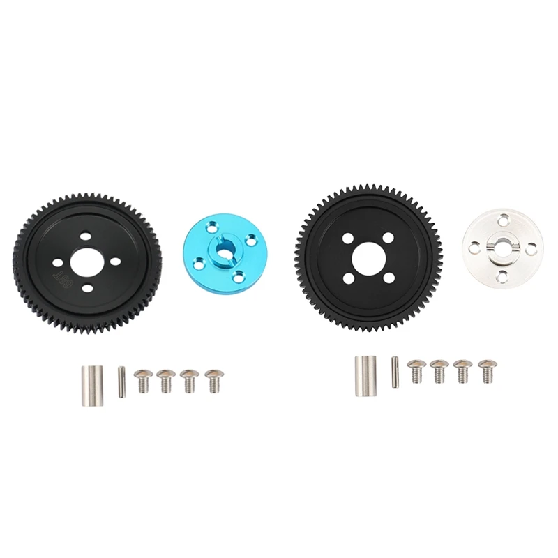 

68T High Speed Gear Spur Gear Set For Tamiya TT-02 TT02 TT-02D TT-02RR TYPE-SR TT-02 TYPE-S TT-02 Upgrades Parts