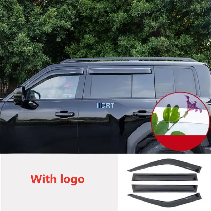 Дефлектор боковых окон для BYD уравнения Leopard 5 2023 + аксессуары для стайлинга автомобиля козырек всепогодный экран Защита от солнца дождя отделка