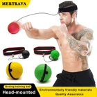 Тренировочный боксерский мяч для фитнеса, боксерский скоростной мяч с креплением на голову, упражнения из полиуретановой пены, товары для домашнего спортзала и бокса, отражающий мяч