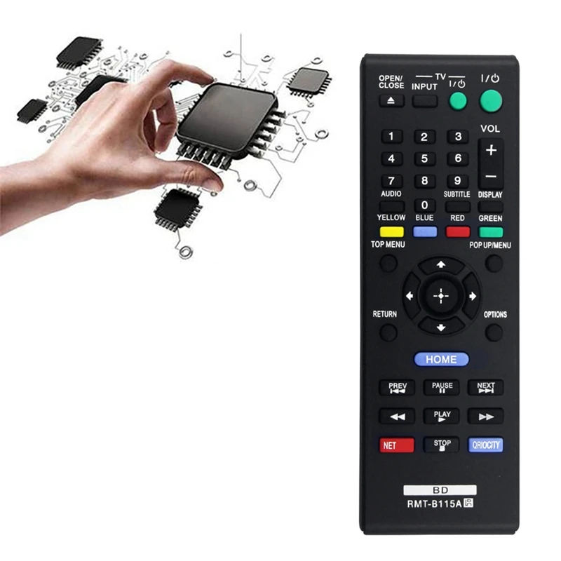 Замените пульт дистанционного управления RMT-B115A для DVD-плеера Sony Blu-Ray BDP-S480 BDP-580