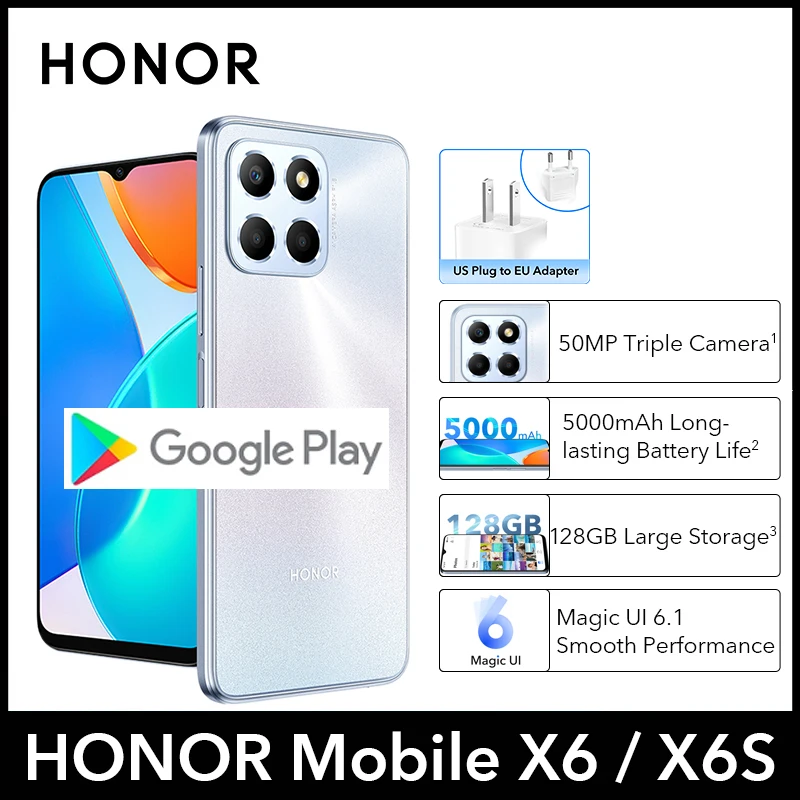 HONOR X6 X6S Smartphone 6.5