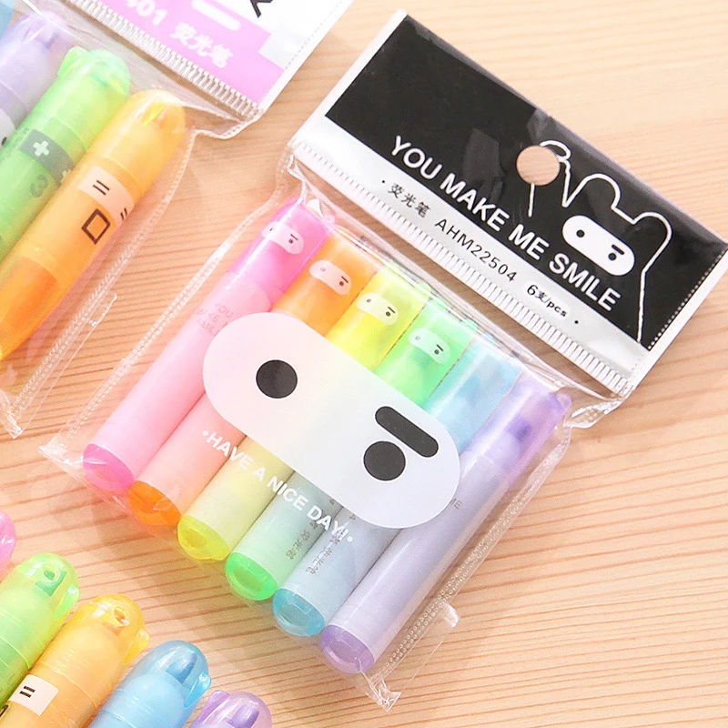 Pen Kawaii Chalk Marker Pens  Stationery Material Escolar Pa