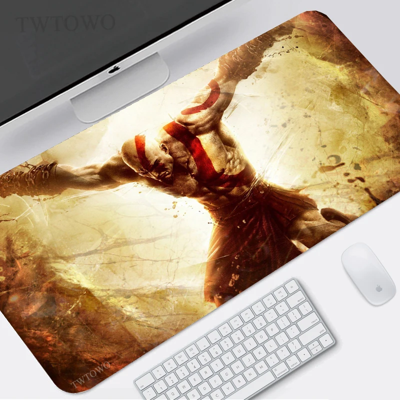 

Игровой коврик для мыши God of War, домашний Коврик для компьютерной мыши XL, размер XXL, нескользящий, для ноутбука, офиса