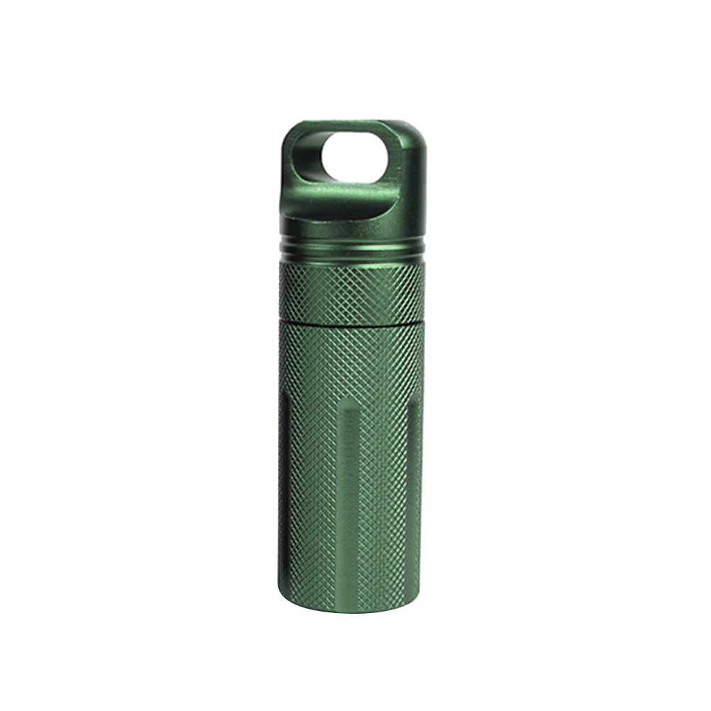 

Container Case Planner Box Emergency Dispenser Holder Cases Reminder Travel Medication Storage Portable Metal Organizer Outdoor
