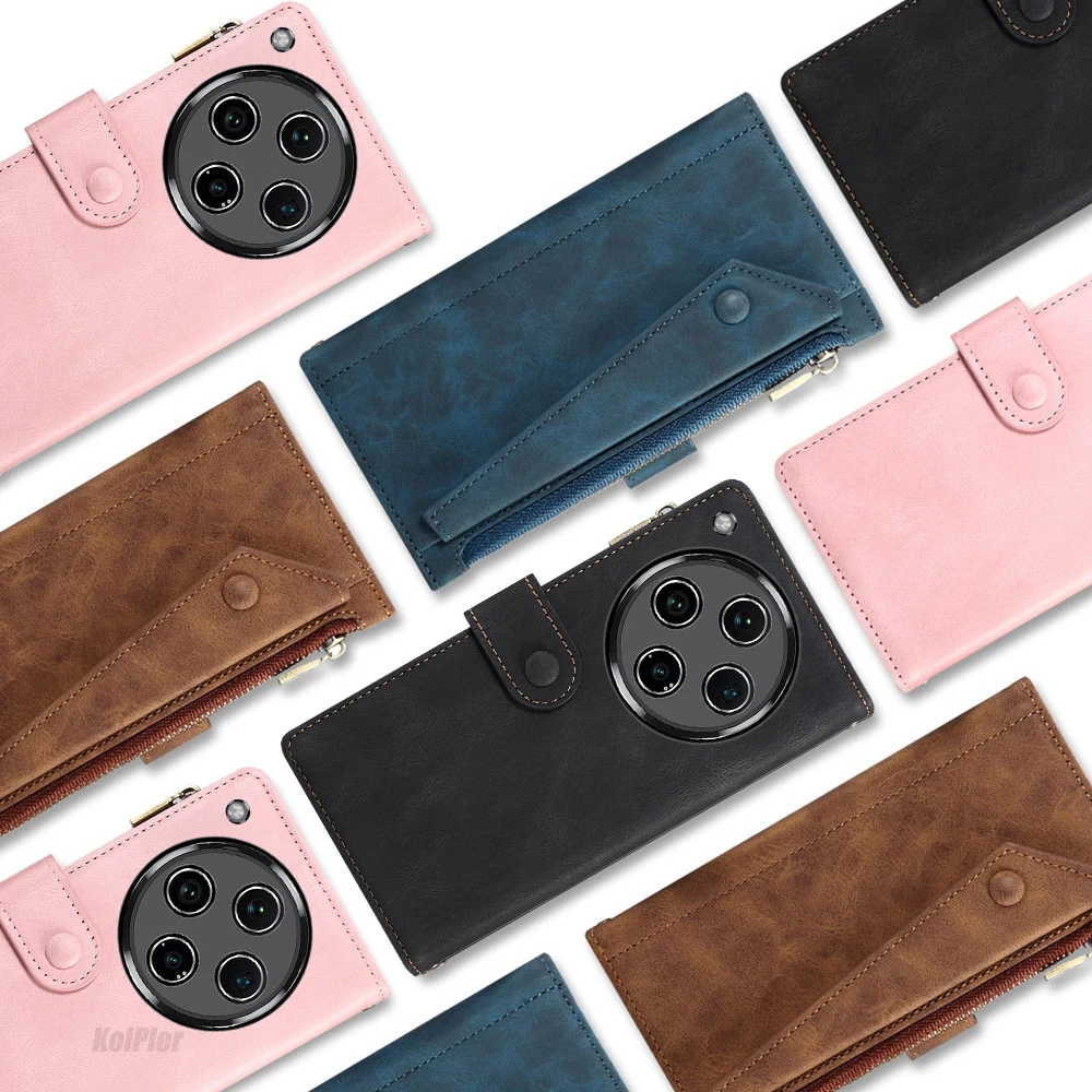 Чехол-кошелек для рук OPPO FIND X8 PRO/FINDX8 многофункциональный кожаный флип-чехол