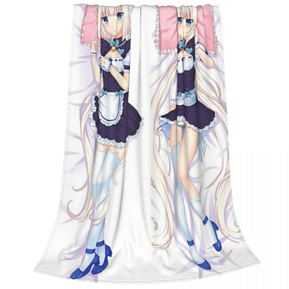 Одеяла Nekopara супермягкое флисовое покрывало для домашнего дивана