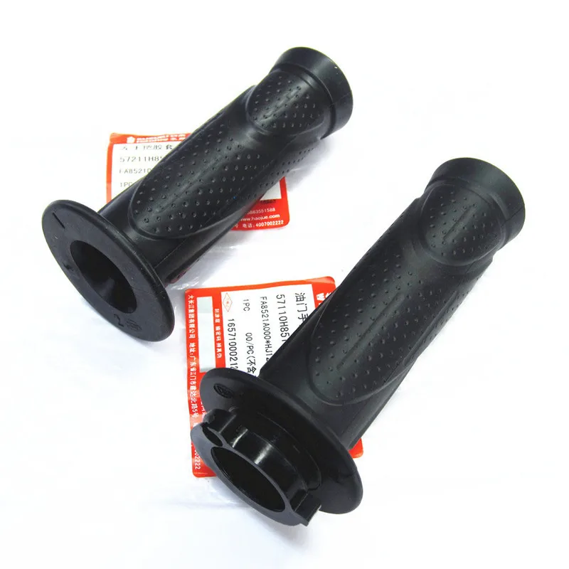 

Motorbike Grip Motorcycle Throttle Handle Rubber Retrofit Accessories Scooter Handlebar 22mm Universal for Haojue HJ125T-10/10A