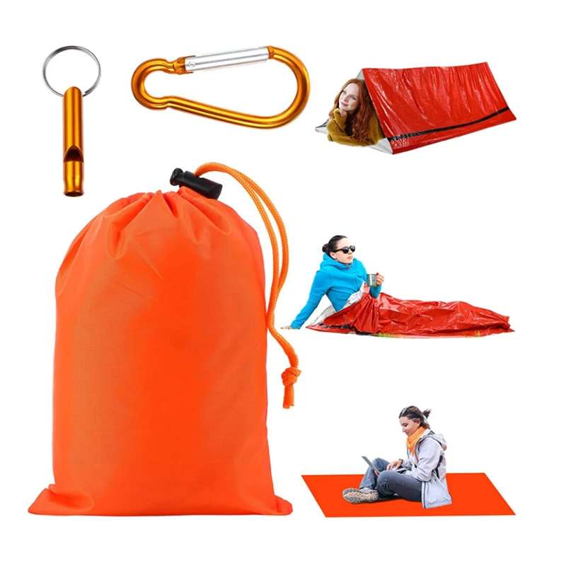 

Outdoor Blanket Survive Sleeping Bag Camping Hiking Windproof Waterproof Blanket