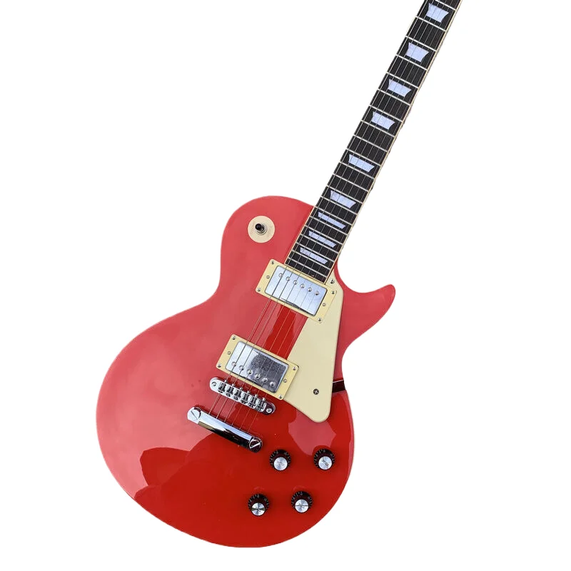 Магазин на заказ сделано в Китае LP Standard высокое качество гитара из черного дерева