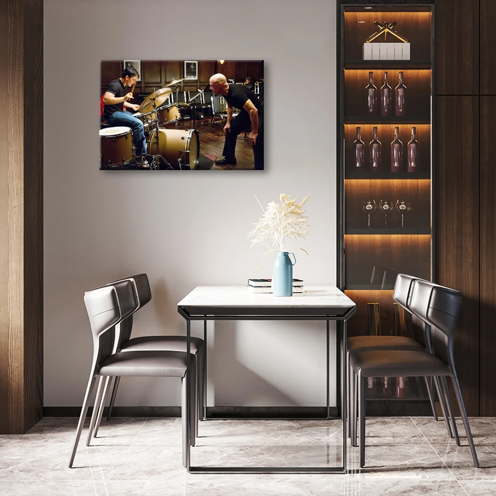 

Crack Drummer Movie Poster Retro Poster Decorative Painting Canvas Wall Art Bedroom Living Room Poster Painting