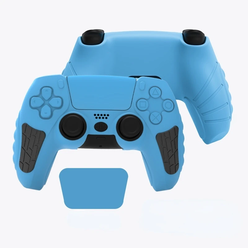 

Чехлы для геймпадов PS5, чехол для ручки консоли, силиконовый нескользящий и защищающий от пота защитный чехол для Sony Playstation 5, аксессуары