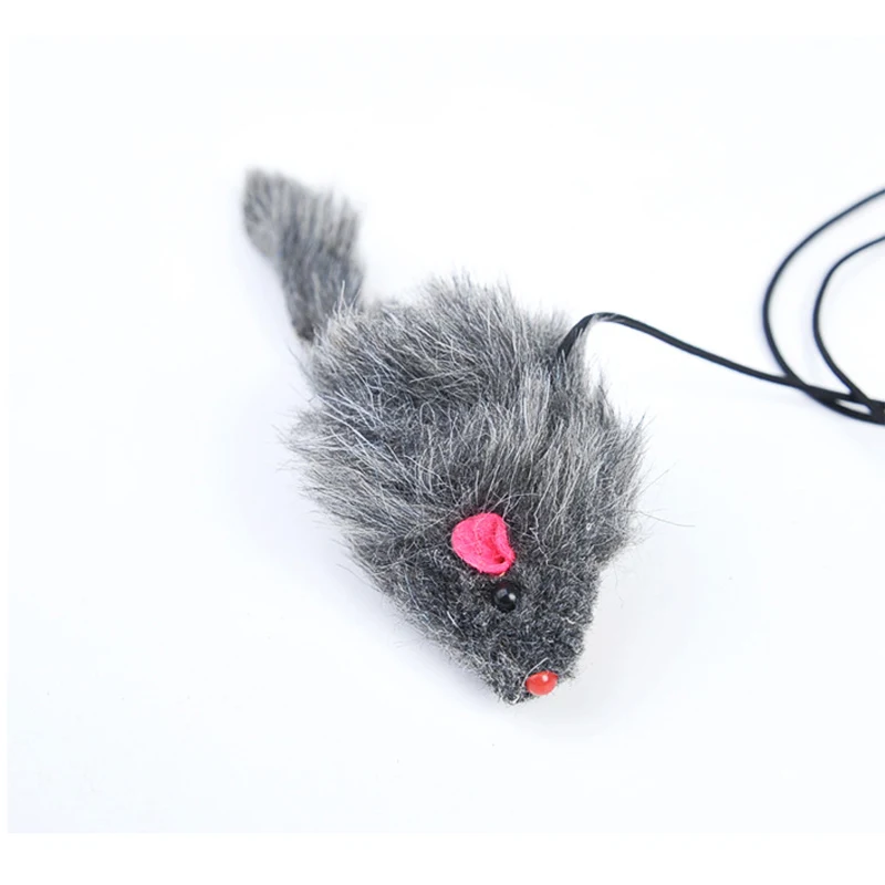 

Self-excited Cat Toy Plush Herbal Mouse Cute Modeling Kitten Toy Universal Toy Pet Interactive Small Toy For Kitten Home Tool