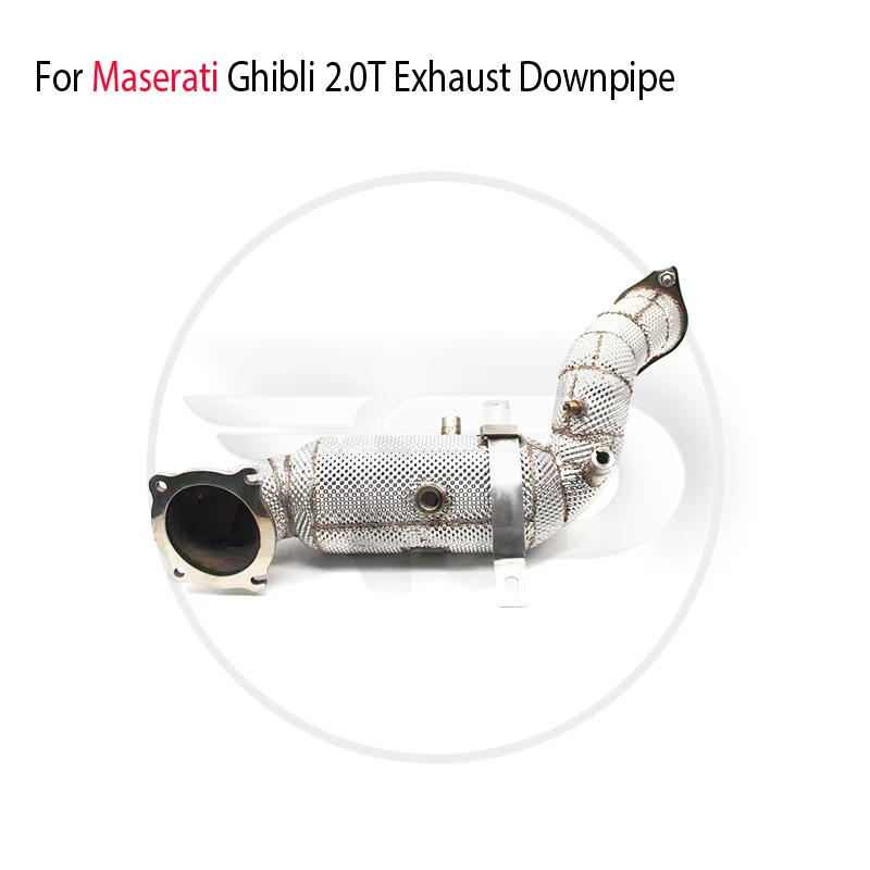 

HMD Stainless Steel Exhaust System High Flow Performance Downpipe for Maserati Ghibli 2.0T Car Accessories With Catalyst