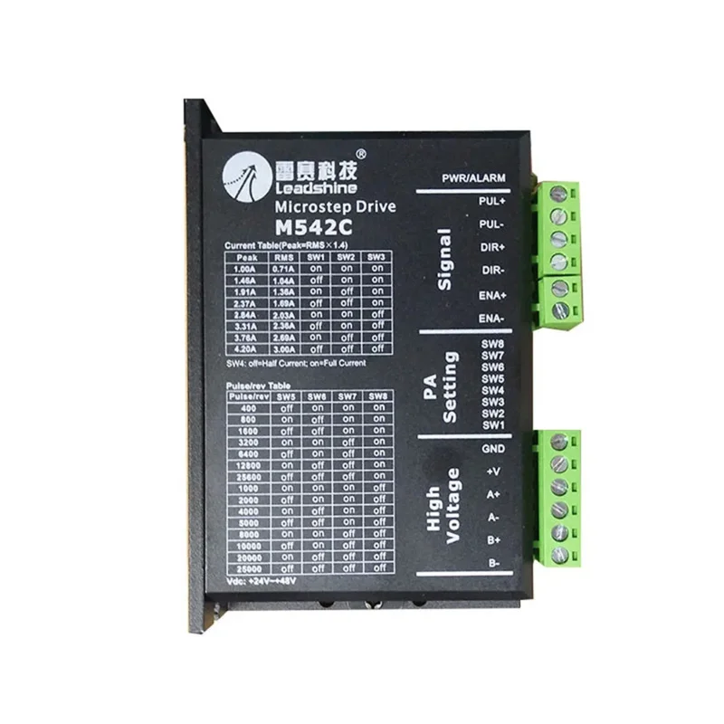 Leadshine M542C 2-фазный драйвер шагового двигателя Входное напряжение 24-48 В постоянного