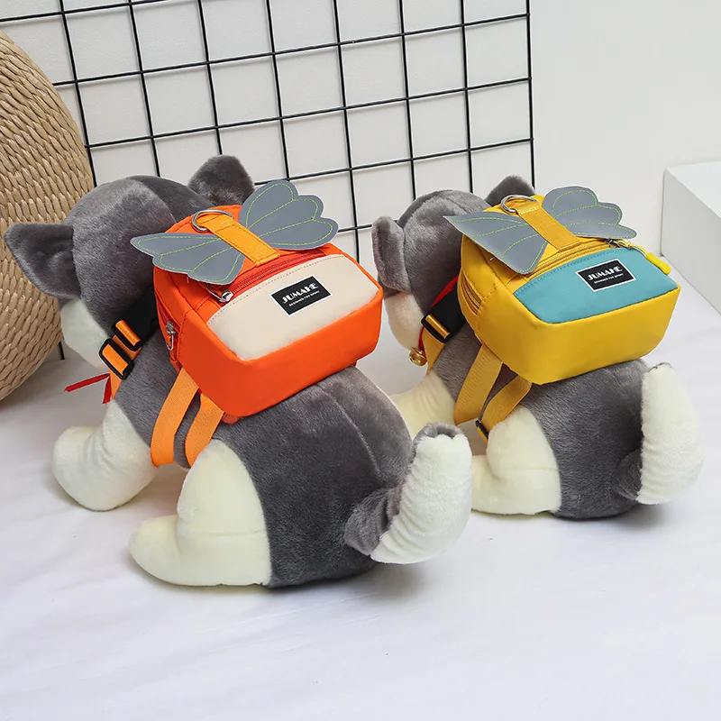 

1pcs 2022 Fashion Sports Pet Dog Backpack Luxury Puppies Small Animals School Bag With Butterfly Shape For Chihuahua Yorkshire