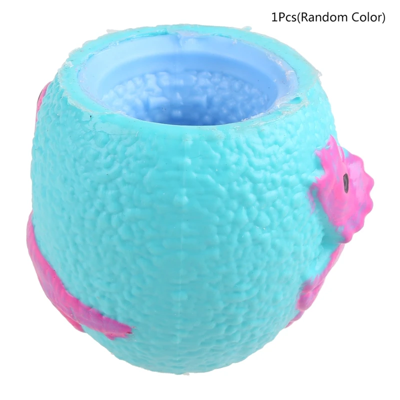 

3Inch Dinosaur Toy Novelty Sensory Fidget Interactive Anti-Stress Toy Play Set Popping Out Prank Toy for Pressure Relief