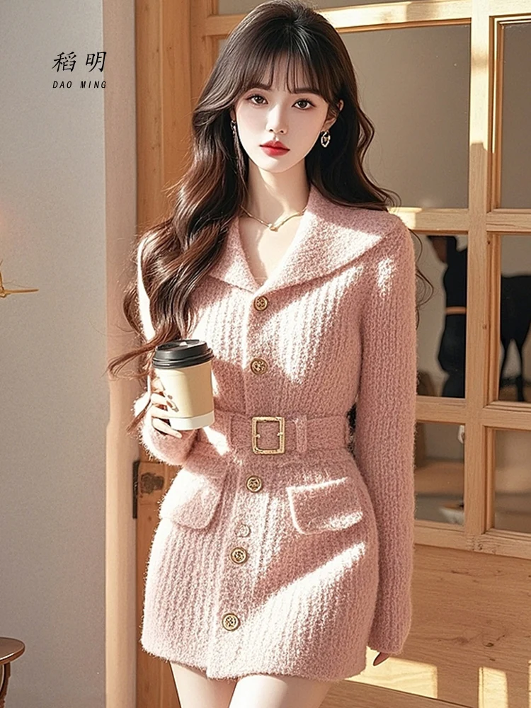 Уникальное красивое и нежное розовое трикотажное платье. Детская