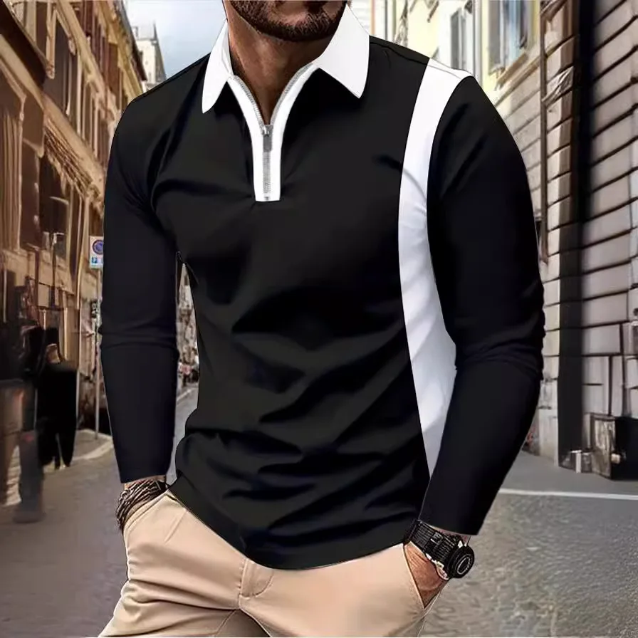 Лидер продаж универсальный базовый пуловер с длинным рукавом Классическая