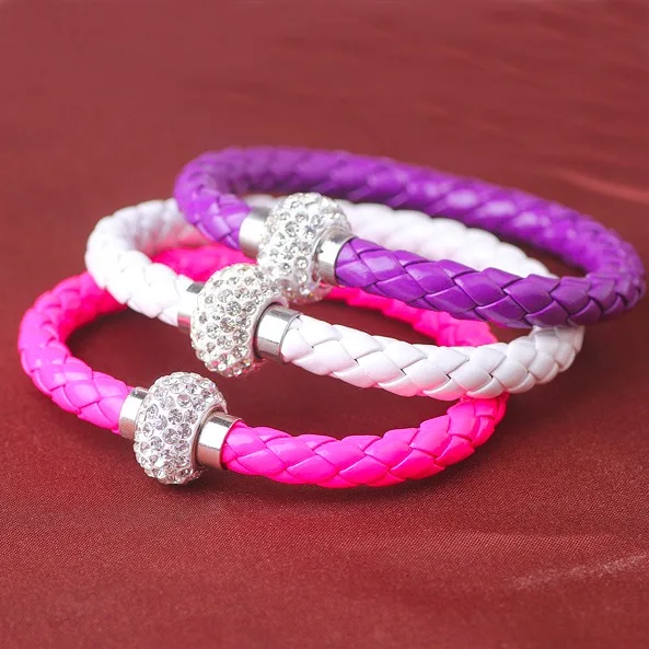

LVB3 New fashion charm women's leather bracelet gift HG