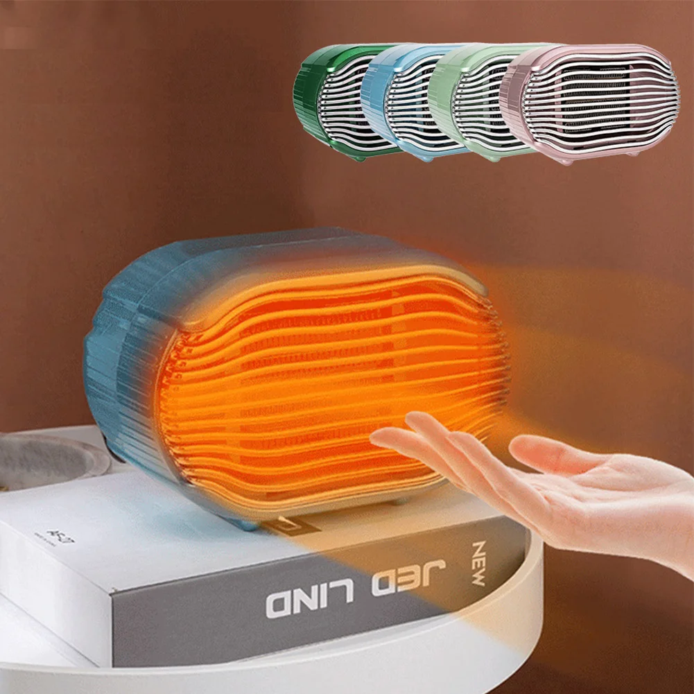 

Electric Heater PTC Heating Hand Foot Warm Household Fan Heater Room Heating Space Heater Warmer Machine Quick Heat 800W 220V
