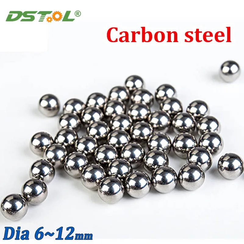 

Solid Carbon Steel Ball Smooth Round Beads For Slingshot Hunting Bright Surface Clean Without Oil Diameter 6/7/8/9/10/11/12mm