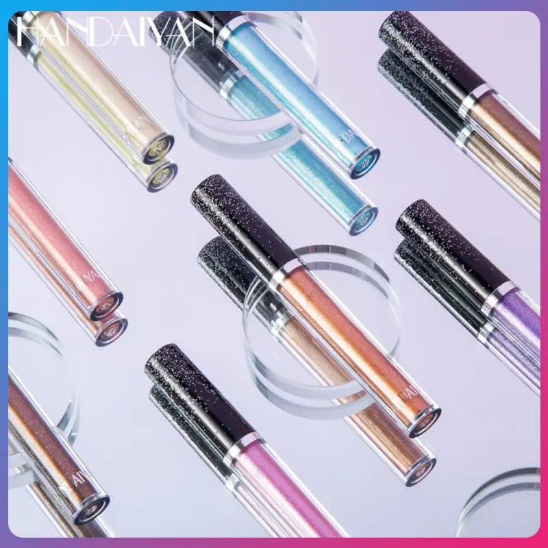 

Lasting Colored Pearlescent Glitter Liquid Eye Shadow Shiny Metallic Eyeliner Stick Brighten Eyes Waterproof Set Cosmetics