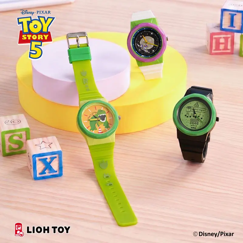 Фото Новинка в наличии: Официальные лицензионные часы Pixar Lioh Toy Toy Story 5 в стиле Gashapon (слепая коробка), различные стили, подарок для фанатов анимации №3