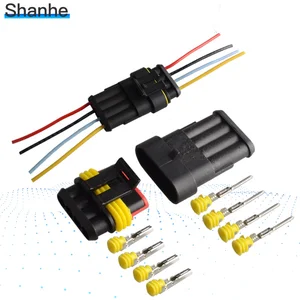 Производитель, 4-контактный ходовой герметичный водонепроницаемый Электрический провод, комплект автомобильных разъемов, новая Автомобильная деталь, автомобильные разъемы