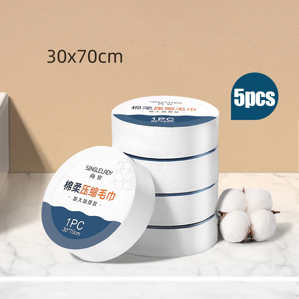 

Disposable Compressed Towel Capsules Bath Towel Faces Cleansing Towel Portable Travel Dry&Wet Paper Tissues Magic Towel
