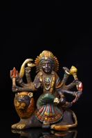 china elaboration old tibet bronze hand made chiseling figure of the buddha metal crafts home decorate4