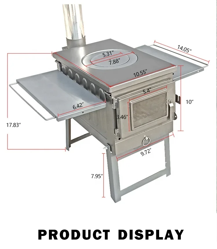 Портативная уличная походная деревянная палатка для кемпинга быстросъемная