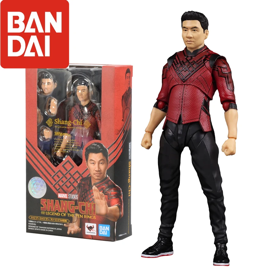 

Bandai In Stock Shf Marvel Shang-Chi and The Legend of The Ten Rings Shang-Chi Shfiguarts Master of Kung Fu Anime Figure Toys