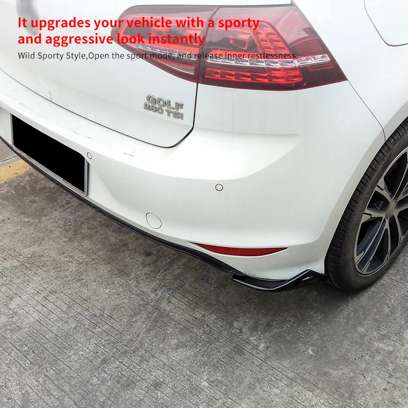 Разветвители для заднего бампера автомобиля Golf MK7 8 2014-2023 2020 фартуки багажника